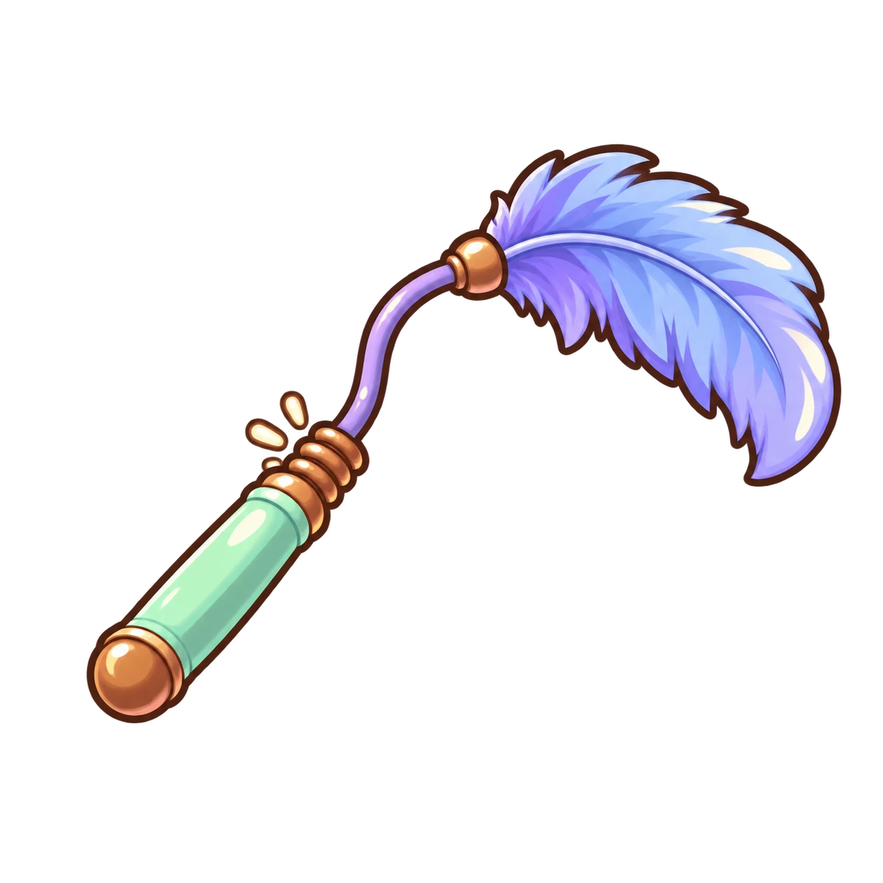 Feather Chain Wand